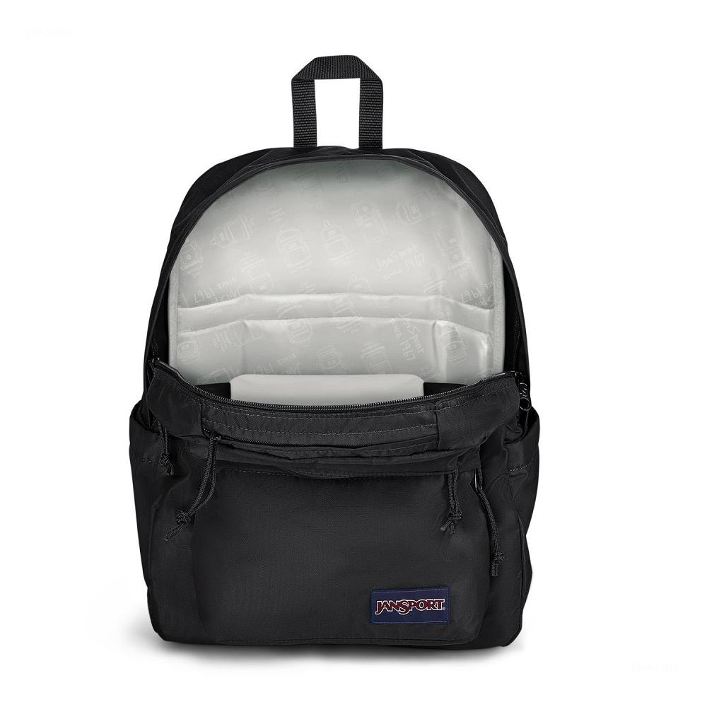 Sac à Dos Ordinateur JanSport Double Break Noir | ULE-12095180